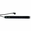 PDU LOGILINK 1U pt. rack 19 inch, 7 prize Schuko, intrare Schuko, max 16 A, protectie supratensiune, on/off, 2 m, &quot;PDU7C01&quot;