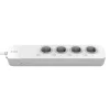 PRELUNGITOR inteligent D-LINK, Schuko x 4, conectare prin Schuko (T), cablu 1.5 m, 16 A, protectie supratensiune, programare prin smartphone, WiFi, alb, &quot;DSP-W245&quot;