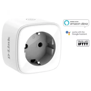 PRIZA inteligenta D-LINK, Schuko x 1, conectare prin Schuko (T), 16 A, programare prin smartphone, Wi-Fi, alb, &quot;DSP-W118&quot;