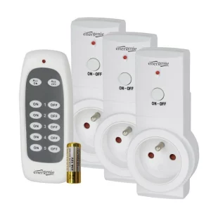 PRIZA inteligenta GEMBIRD, French socket x 1, conectare prin French socket (T), 16 A, fara protectie, alb, &quot;EG-SSWS3F-01&quot;