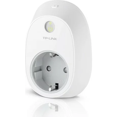 PRIZA inteligenta TP-LINK, Schuko x 1, conectare prin Schuko (T), 16 A, programare prin smartphone, Wi-Fi, alb &quot;HS100&quot; 45505353