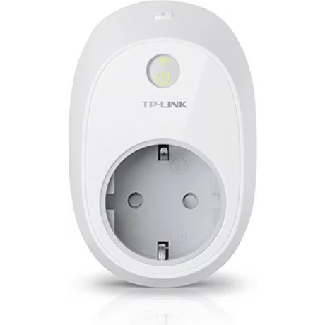 PRIZA inteligenta TP-LINK, Schuko x 1, conectare prin Schuko (T), 16 A, programare prin smartphone, Wi-Fi, alb &quot;HS100&quot; 45505353