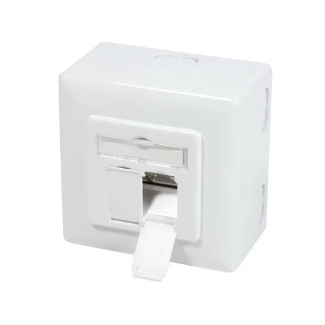 PRIZA RJ-45 aplicabila cu 2 iesiri | PRIZA RJ-45 incastrabila cu 2 iesiri LOGILINK pt. cablu FTP, Cat6, Krone (LSA) x 2 | RJ-45 (M) x 2, ecranat, plastic cu metal, 1 buc, &quot;NP0039A&quot;