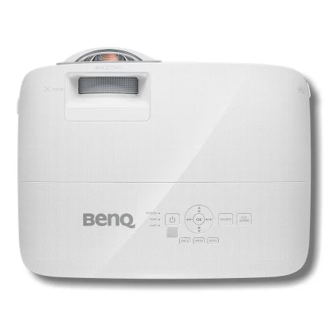 PROIECTOR BENQ MW809ST, lampa DLP, 3000 lumeni, rezolutie WXGA (1280 x 800), contrast 20.000 : 1, VGA, HDMI, RS-232, USB 2.0, mini-jack,boxe, &quot;MW809ST&quot;