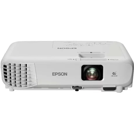 PROIECTOR EPSON EB-S05, lampa UHE, 3200 lumeni, rezolutie SVGA (800 x 600), contrast 15.000 : 1, VGA, HDMI, USB 2.0, USB 2.0 Mini-B, , boxe, &quot;V11H838040&quot;