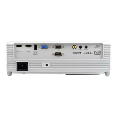 PROIECTOR OPTOMA EH400, lampa LED, 4000 lumeni, rezolutie Full HD (1920 x 1080), contrast 22.000 : 1, VGA, HDMI x 2, MHL, Monitor Out, RS-232, USB 2.0, mini-jack,boxe, &quot;95.78E01GC0E&quot;