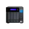 NAS QNAP, desktop, HDD x 4, capacitate maxima 64 TB, memorie RAM 4 GB, RJ-45 (Gigabit) x 2, porturi Thunderbolt x 2 | PCI-E3.0 x 2 | USB 3.2 gen 1| USB 3.2 gen 2 | USB Type C x 2, &quot;TVS-472XT-PT-4G&quot;