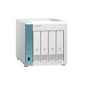 NAS QNAP, desktop, HDD x 4, capacitate maxima 64 TB, memorie RAM 1 GB, RJ-45 (Gigabit) x 2, porturi USB 3.2 x 3, &quot;TS-431K&quot;