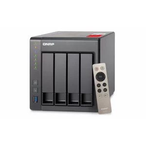 NAS QNAP, tower, HDD x 4, capacitate maxima 32 TB, memorie RAM 2 GB, RJ-45 (Gigabit) x 2, porturi USB 2.0 x 2 | USB 3.0 x 2 | HDMI, &quot;TS-451+-2G&quot;