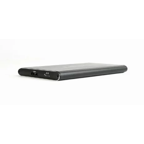 RACK extern GEMBIRD, pt HDD/SSD, 2.5 inch, S-ATA, interfata PC USB 3.0, aluminiu, negru, &quot;EE2-U3S-4&quot;