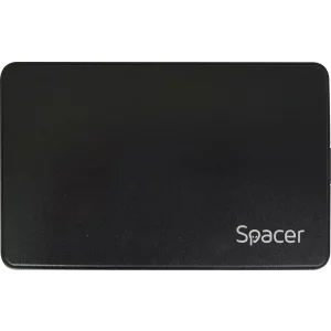 RACK extern SPACER, pt HDD/SSD, 2.5 inch, S-ATA, interfata PC USB 3.0, plastic, negru, &quot;SPR-25612&quot;