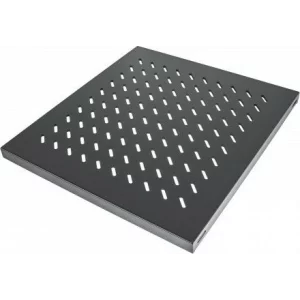 RAFT FIX INTELLINET 1U pentru rack 19&quot;, adancime 525mm, sarcina maxima 50Kg, vopsea antistatic, otel 1mm, black &quot;712538&quot;