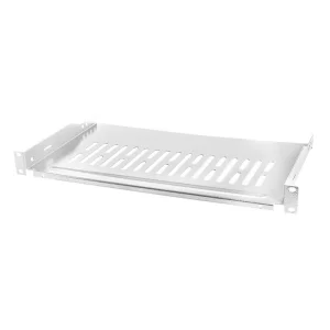 RAFT FIX LOGILINK 1U pentru rack 19&quot;, adancime 250mm, sarcina maxima 10Kg, vopsea antistatic, otel 1.5mm, grey, &quot;SF1C35G&quot;