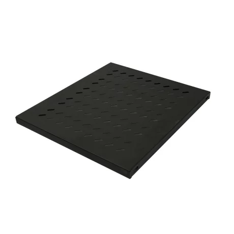 RAFT FIX LOGILINK 1U pentru rack 19&quot;, adancime 345mm, sarcina maxima 50Kg, vopsea antistatic, otel 1mm, fixare 4 puncte, dedicat pentru cabinet cu adancime 600mm, black, &quot;SF1F45B&quot;