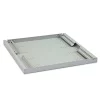 RAFT FIX perforat TRITON 1U, pt rack 19 inch, adancime 750 mm, sarcina maxima 80 Kg, gri, &quot;RAC-UP-750-A4&quot;