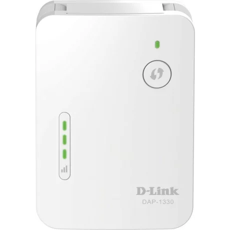 RANGE EXTENDER D-LINK wireless  300Mbps, 1 port 10/100Mbps, 2 antene externe, 2.4GHz, &quot;DAP-1330&quot; (include timbru verde 1.5 lei)