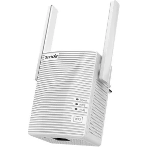 RANGE EXTENDER TENDA wireless, 1200 Mbps, 1 port 10/100 Mbps, antena externa x 2, dual band AC1200, 2.4 - 5 GHz, &quot;A18&quot;