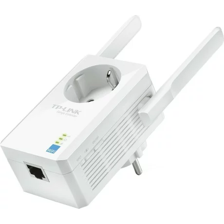 RANGE EXTENDER TP-LINK wireless  300mbps, 1 port 10/100Mbps, 2 antene externe, 2.4GHz, + extra priza &quot;TL-WA860RE&quot; (include timbru verde 1.5 lei) 643723