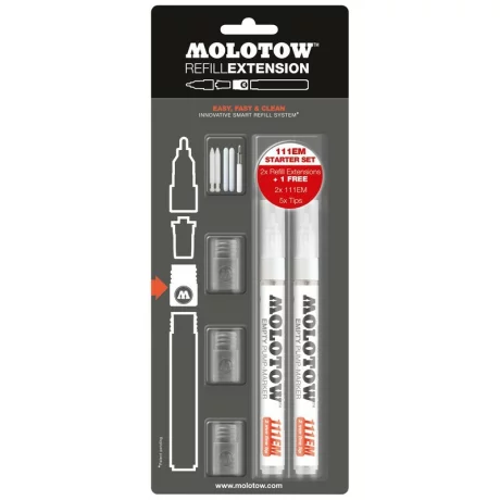 Ser starter kit Molotow Refill Extension 111EM