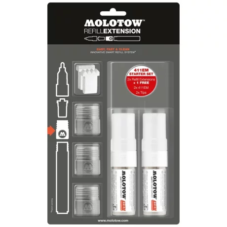 Set Molotow Refill Extension 411EM Starter Kit