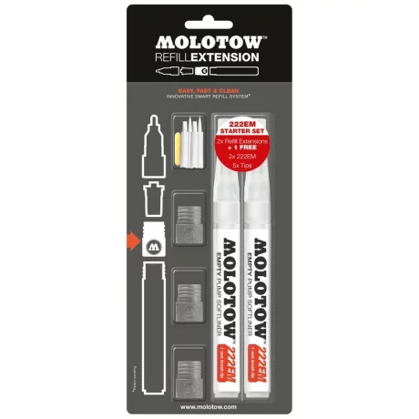 Set Molotow Refill Extension Softliner Starter Kit