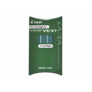 Rezerva Pilot Roller V5/V7 Hi-Tecpoint Reincarcabil Verde