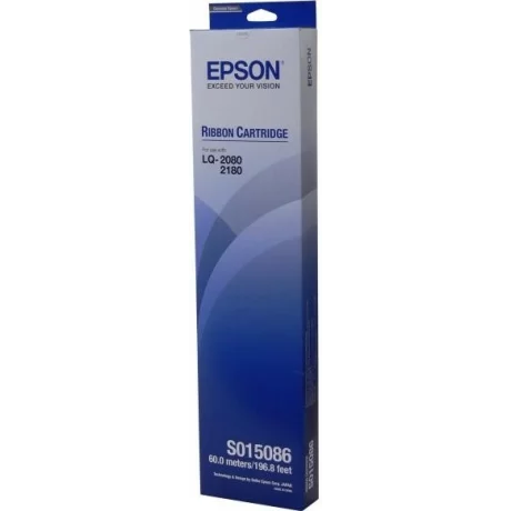 Ribon Original Epson Black, S015086, pentru FX-2170| LQ-2180, , incl.TV 0.11 RON, &quot;C13S015086&quot;