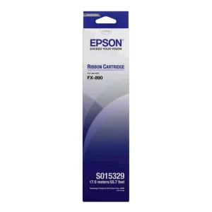 Ribon Original Epson Black, S015329, pentru FX-890, 7.5mil, incl.TV 0 RON, &quot;C13S015329&quot;