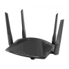 ROUTER D-Link wireless 1800Mbps,1 x WAN Gigabit, 4 porturi LAN Gigabit, 2.4 Ghz/5 Ghz dual band, 4 antene externe, WI-FI 6 &quot;DIR-X1860&quot; (include timbru verde 1.5 lei)