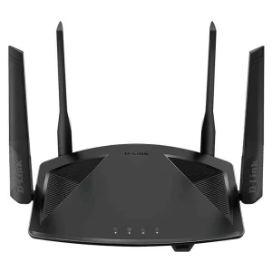 ROUTER D-Link wireless 1800Mbps,1 x WAN Gigabit, 4 porturi LAN Gigabit, 2.4 Ghz/5 Ghz dual band, 4 antene externe, WI-FI 6 &quot;DIR-X1860&quot; (include timbru verde 1.5 lei)