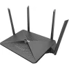 ROUTER D-LINK wireless 2600Mbps, 4 porturi Gigabit, 4 antene externe, Dual Band AC2600 (1733/800Mbps), AC SmartBeam, MU-MIMO, USB 3.0, black &quot;DIR-882&quot; (include timbru verde 1.5 lei)