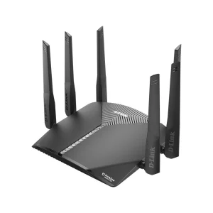 ROUTER D-LINK wireless 3000Mbps, 4 porturi Gigabit, 6 antene externe, Tri Band AC3000, 1xUSB3.0, 1xUSB2.0, MU-MIMO &quot;DIR-3060&quot; (include timbru verde 1.5 lei)