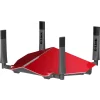 ROUTER D-LINK wireless 3150Mbps, 4 porturi Gigabit, 4 antene externe, Dual Band AC3200 (1300/600Mbps), 1xUSB3.0, 1xUSB2.0, glossy red &quot;DIR-885L&quot; (include timbru verde 1.5 lei)