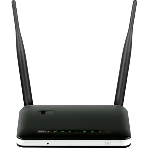 ROUTER D-LINK wireless. 4G LTE (desktop), 300Mbps, 4 porturi 10/100Mbps + 1 WAN, 2 antene externe, N300, compatibil modem 3G/4G LTE, &quot;DWR-116&quot; (include timbru verde 1.5 lei)