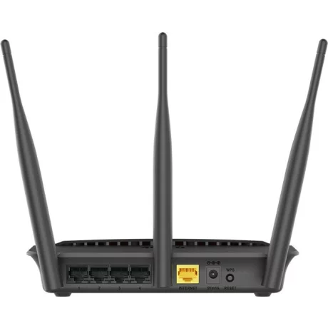 ROUTER D-LINK wireless  750Mbps, 4 porturi 10/100, 3 antene externe, Dual Band AC750 (433/300Mbps), DIR-809