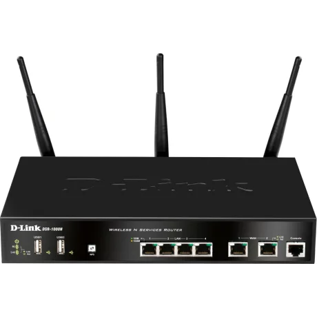 ROUTER D-LINK wireless. AC VPN, 4 porturi Gigabit, 2 porturi WAN Gigabit, 130Mbps Firewa60, 70Mbps VPN, 70 VPN tunnels