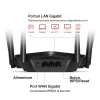 Router MERCUSYS wireless 1900Mbps MR50G