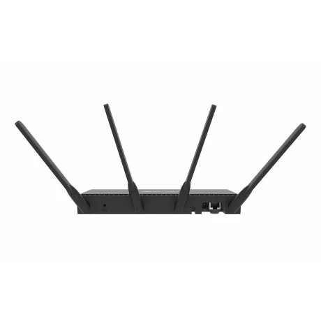 ROUTER MIKROTIK wireless, 2000 Mbps, porturi Gigabit x 10, antena externa x 4, CPU 1.4 GHz, 1 GB RAM, dual band, rackabil 1U 19&quot;, &quot;MT RB4011IGS+5HACQ2HND-IN&quot; (include TV 1.5 lei)