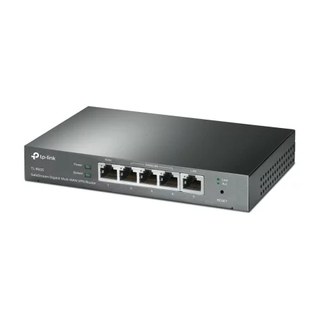 ROUTER TP-LINK wired Gigabit, 1 Gigabit WAN + 1 Gigabit LAN + 3 Changeable Gigabit WAN/LAN Ports , tehnologie VPN TL-R605
