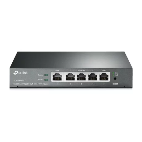 ROUTER TP-LINK wired Gigabit, 1 WAN + 1 LAN, tehnologie VPN &quot;TL-R600VPN&quot; (include timbru verde 1.5 lei)