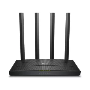 ROUTER TP-LINK wireless 1200Mbps, 4 antene externe, Dual Band AC1200 Archer C6U