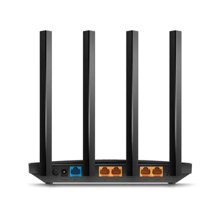 ROUTER TP-LINK wireless 1200Mbps, 4 porturi 10/100/1000Mbps,1 x WAN Gigabit, 4 antene externe, Dual Band AC1200 &quot;Archer C6U&quot; (include timbru verde 1.5 lei)