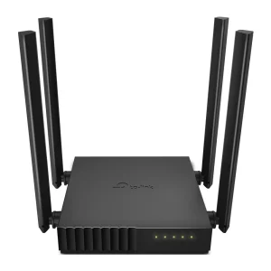 ROUTER TP-LINK wireless 1200Mbps, 4 porturi 10/100Mbps, 4 antene externe, Dual Band AC1200 Archer C54