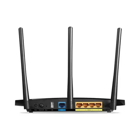 ROUTER TP-LINK wireless 1200Mbps, 4 porturi Gigabit, 3 antene externe, Dual Band AC1200 Archer C1200