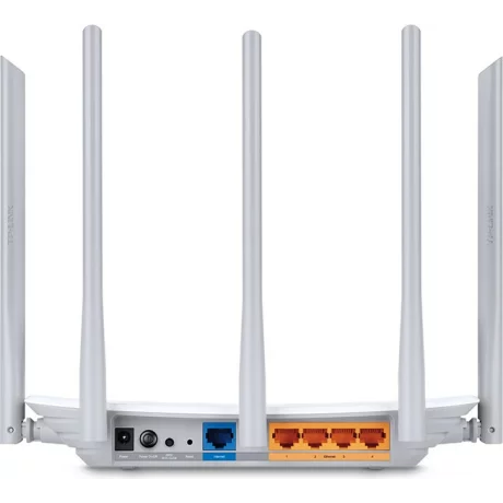 ROUTER TP-LINK wireless 1350Mbps, 4 porturi 10/100Mbps, 5 antene externe, Dual Band AC1350 &quot;Archer C60&quot; 879506 (include timbru verde 1.5 lei) 45504837