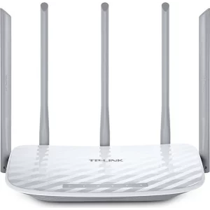 ROUTER TP-LINK wireless 1350Mbps, 4 porturi 10/100Mbps, 5 antene externe, Dual Band AC1350 &quot;Archer C60&quot; 879506 (include timbru verde 1.5 lei) 45504837