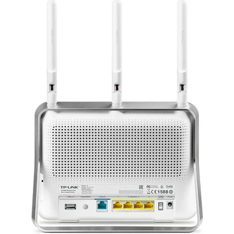 ROUTER TP-LINK wireless 1900Mbps, 4 porturi Gigabit, 3 antene externe, Dual Band AC1900 &quot;Archer C9&quot; (include timbru verde 1.5 lei)