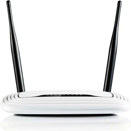 ROUTER TP-LINK wireless  300Mbps, 4 porturi 10/100Mbps, 2 antene externe, Atheros, 2T2R TL-WR841N