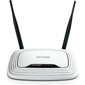 ROUTER TP-LINK wireless  300Mbps, 4 porturi 10/100Mbps, 2 antene externe, Atheros, 2T2R TL-WR841N