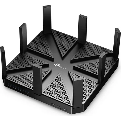 ROUTER TP-LINK wireless 5400Mbps, 4 porturi Gigabit, 8 antene externe, Tri Band AC5400 &quot;Archer C5400&quot; (include timbru verde 1.5 lei)